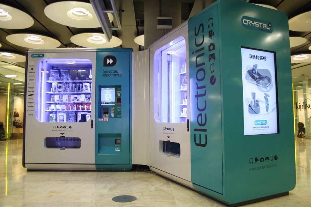 venta de tecnología en máquinas vending