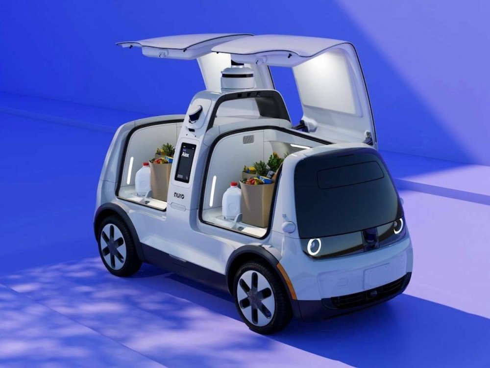 Nuro máquina vending móvil