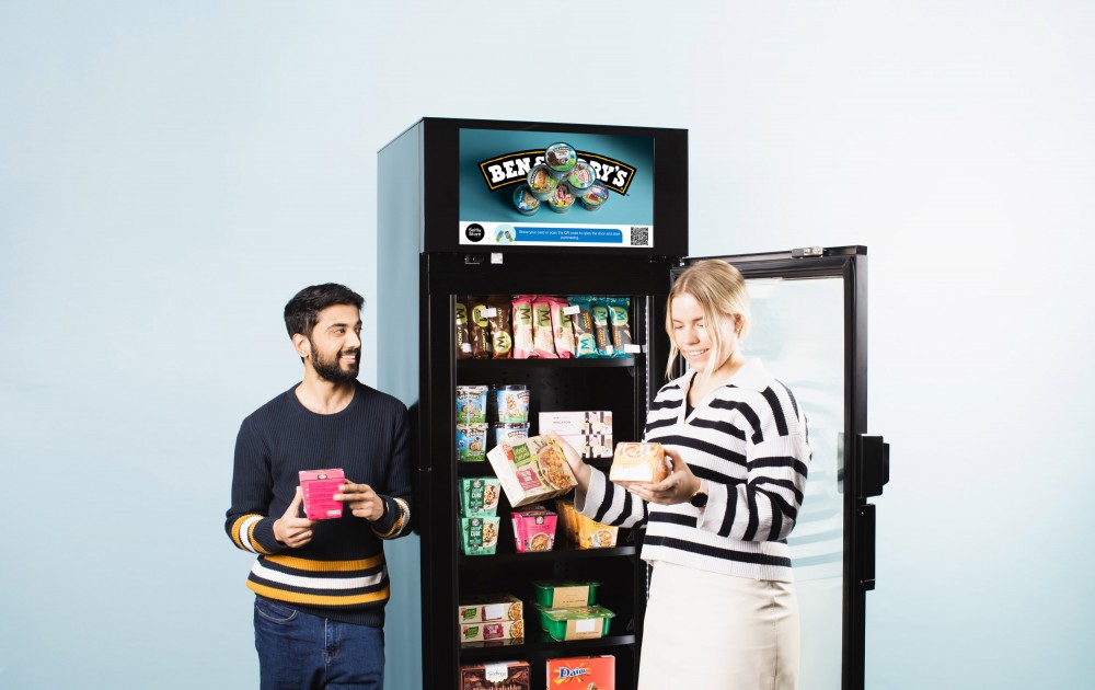 Tienda inteligente smart fridge