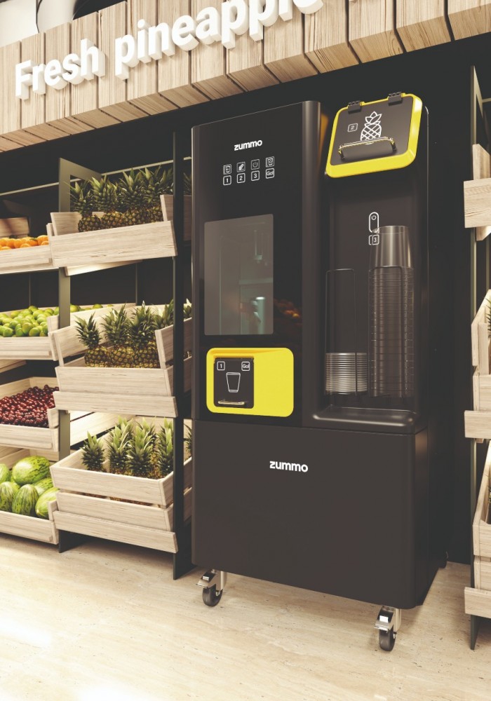 máquina automática de fruta