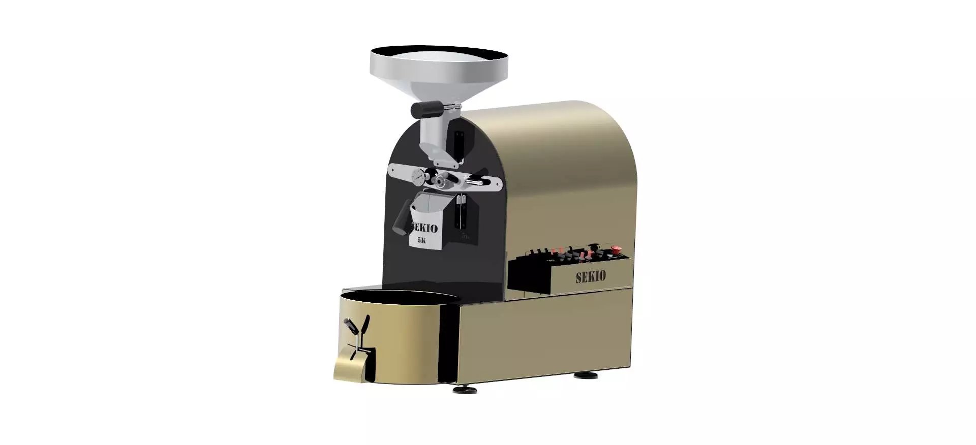 Máquina Tostadora Industrial De Café R200- 50-300g GENERICO