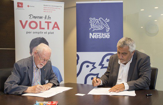 Nestlé y la Cruz Roja colaboran para garantizar el acceso de los niños a la alimentación